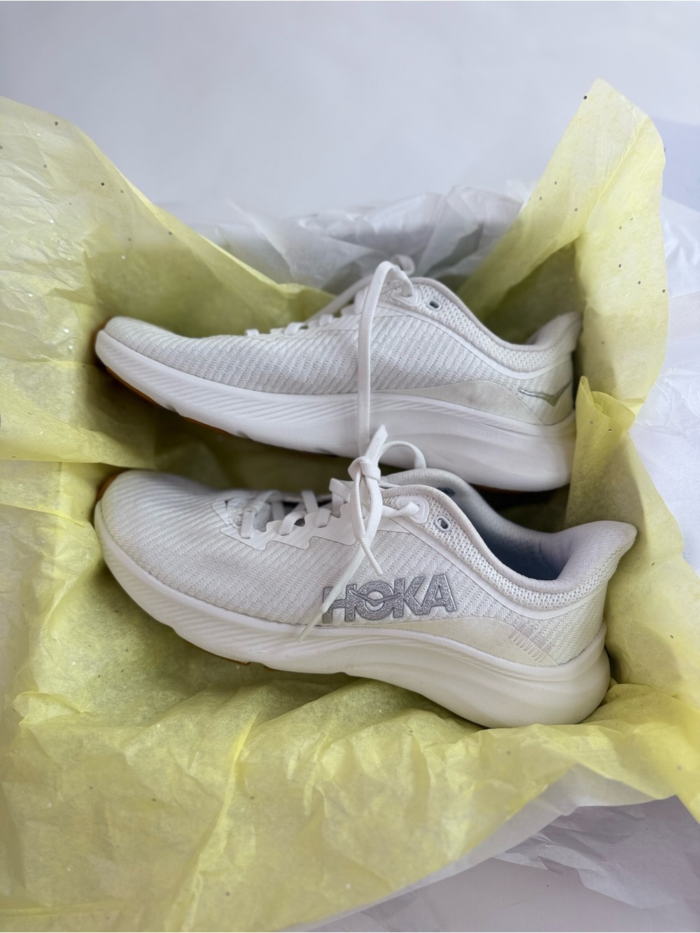 HOKA Solimar White Running Sneakers Women’s Size 9